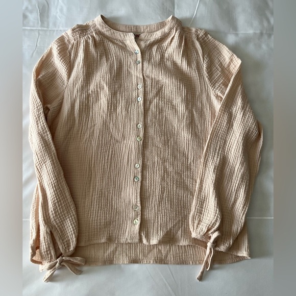 NWOT Faherty Everleigh Dream Cotton Top - Picture 2 of 12